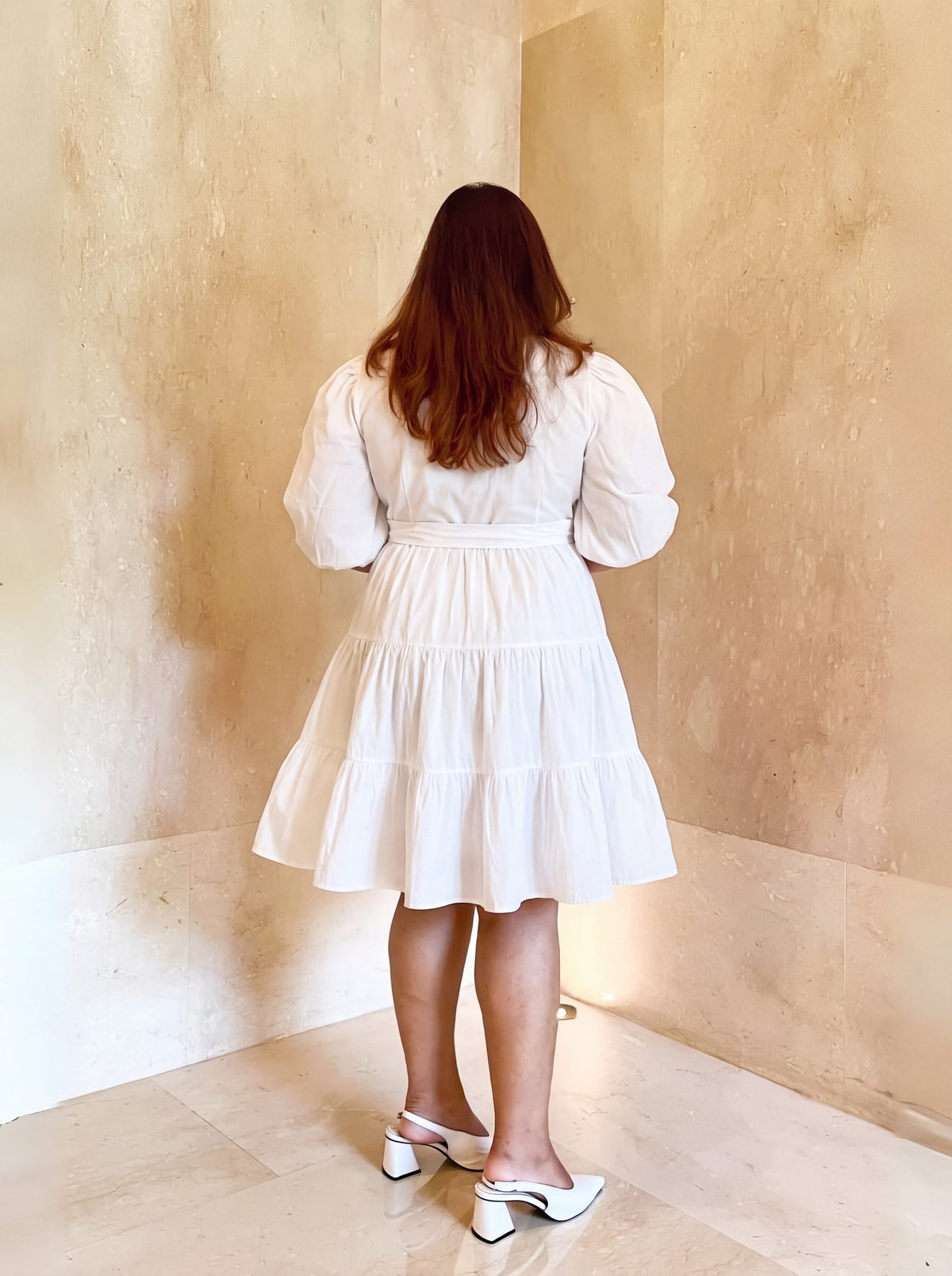 White Sinem Dress - Ready to Ship